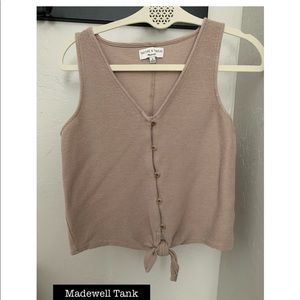 Madewell Tie-Front Tank